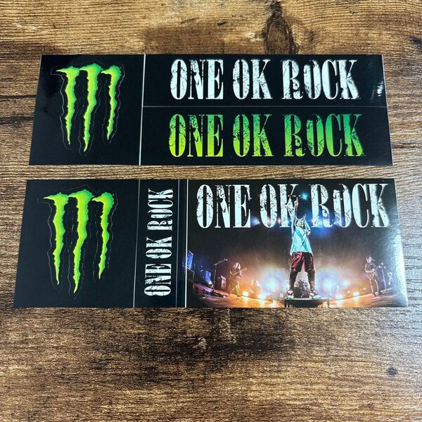 ONE OK ROCK モンスターコラボ ステッカー 2枚