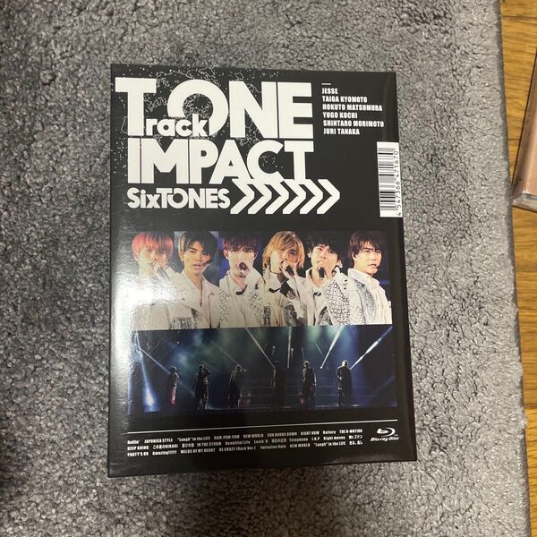 正規品 SixTONES TrackONE -IMPACT- 初回盤 Blu-ray ブルーレイ
