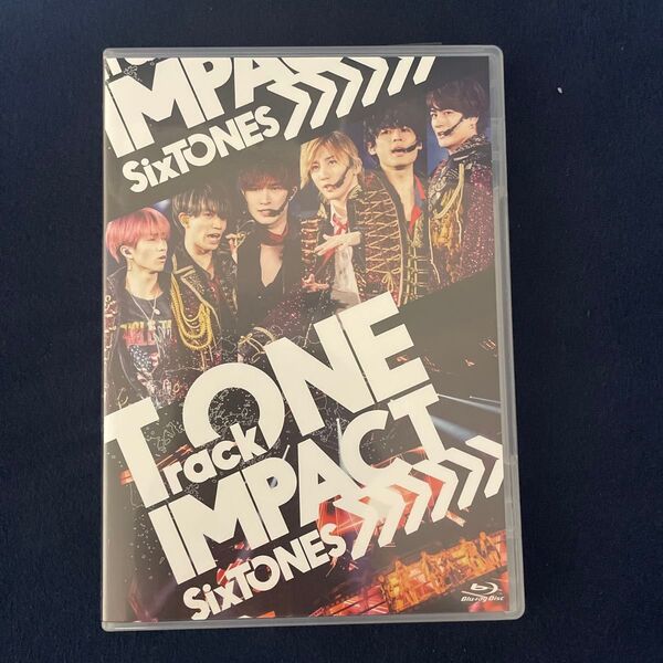 正規品 SixTONES TrackONE -IMPACT- 通常盤 Blu-ray ブルーレイ