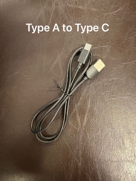 USB Type-A to Type-C 充電ケーブル
