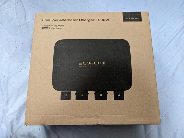 新品未開封 EcoFlow Alternator Charger 500w 走行充電器