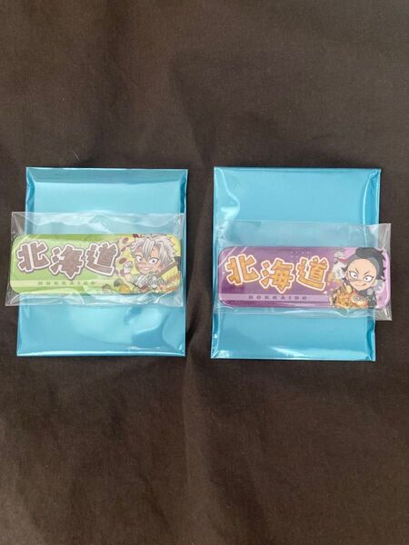 【新品未開封】 鬼滅の刃 全集中展 ご当地イラスト北海道 缶バッジ 不死川実弥 不死川玄弥