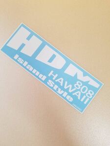 商品番号2057 ステッカー　デカール　usdm jdm hdm 北米 ハワイ　ワイキキ　Hawaii ノースショア アロハ 空冷VW ミニトラック アイランド