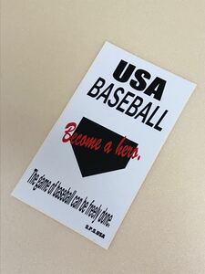 商品番号729 ステッカー　野球　ベースボール　大リーグ　デカール　趣味　アメリカン雑貨