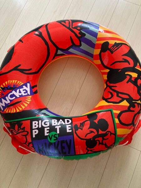 ミッキーマウス 浮き輪 BIG BAD PETE VS MICKEY