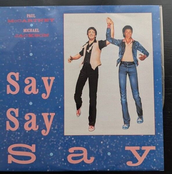 Paul McCartney & Michael Jackson - Say Say Say UK盤 12インチ