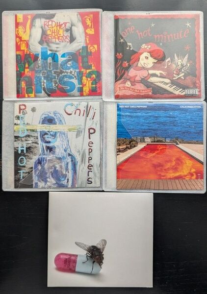 RED HOT CHILI PEPPERS 5作品セット