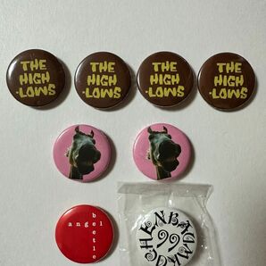 THE HIGH-LOWS(ザ・ハイロウズ) ツアー缶バッジ