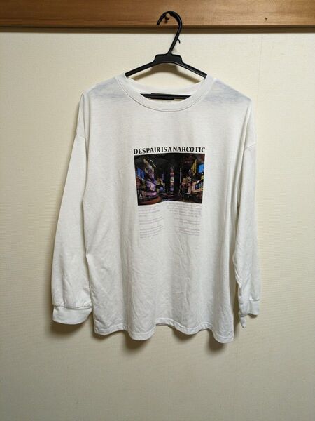 DAZY フォトプリント ロンT ドロップショルダー