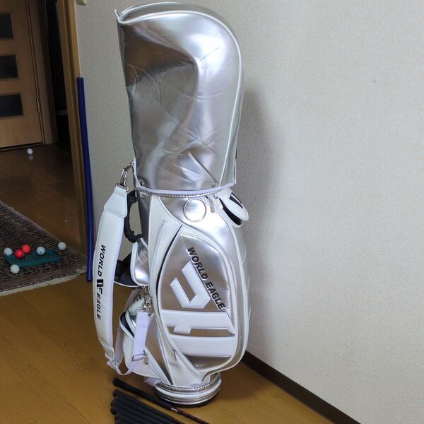 WORLD EAGLE キャディバッグ クラブセット ゴルフバッグ
