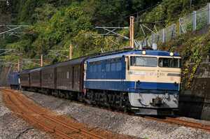 鉄道 デジ 写真 画像 EF65-501牽引 旧型客車 2