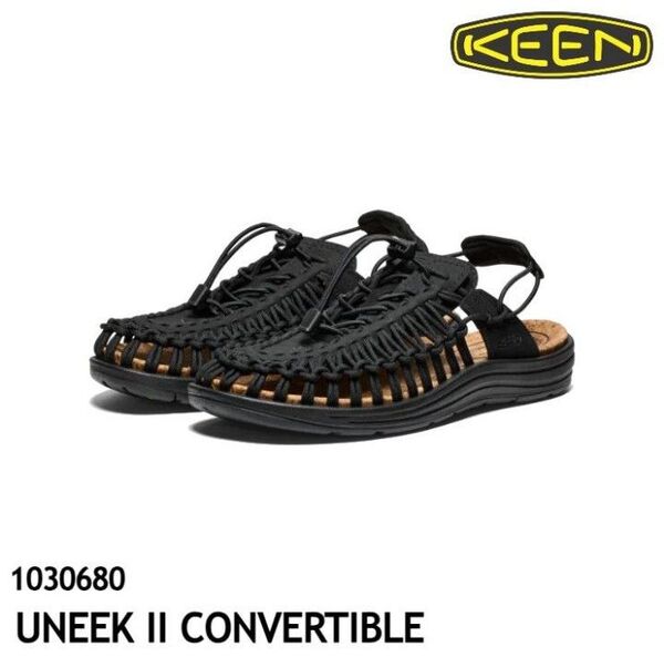 ★【2025年新色・国内正規品・新品】KEEN キーン UNEEK II CONVERTIBLE ユニーク サンダル 24.5㎝