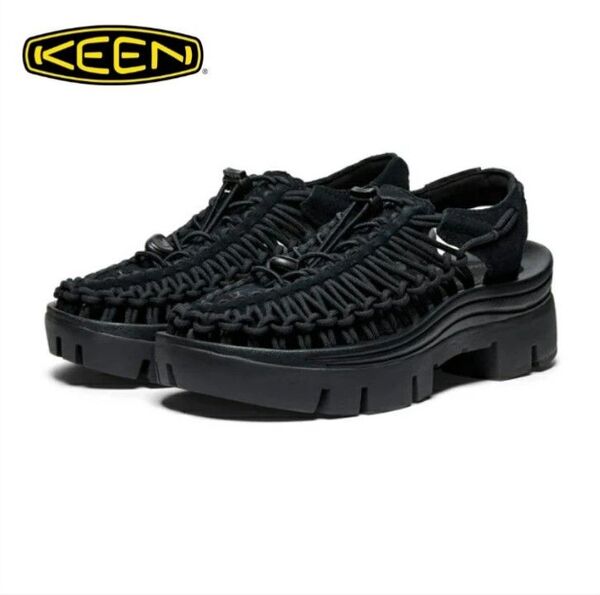★【国内正規品・新品】KEEN キーン オールジェンダー UNEEK PLT ユニーク サンダル 24.0㎝
