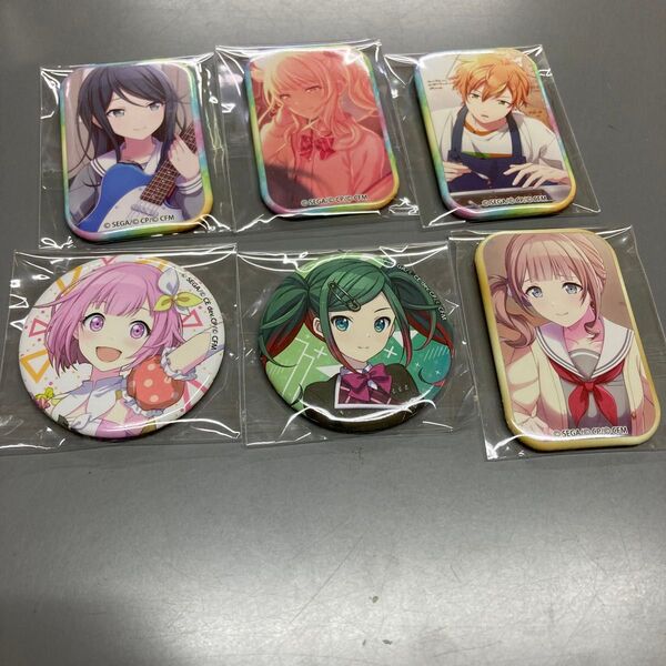 プロセカ 缶バッジ 穂波 彰人 初音ミク 一歌 えむ