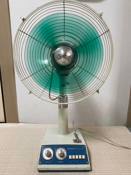 SANYO扇風機 昭和レトロ EF-36Y 30cm