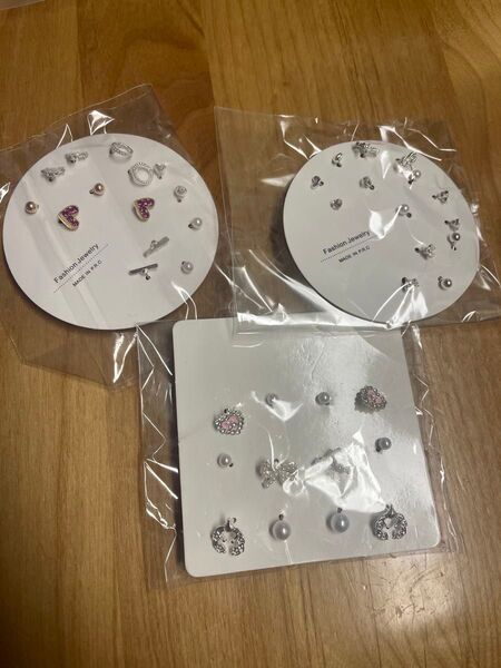 お得 ピアス スタッドピアス 7ペア+7ペア+6ペア 計20ペアセット セット