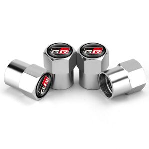 TOYOTA GRスポーツ用 エアーバルブキャップ 1台分4点セット