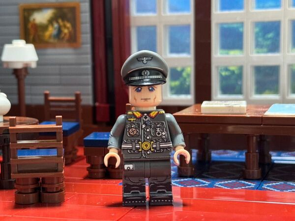 在庫ラスト1個 【新品】ドイツ陸軍元帥 エルヴィン・ロンメル LEGO互換 ミニフィグ ww2 ミリタリー レゴ LEGO 戦車