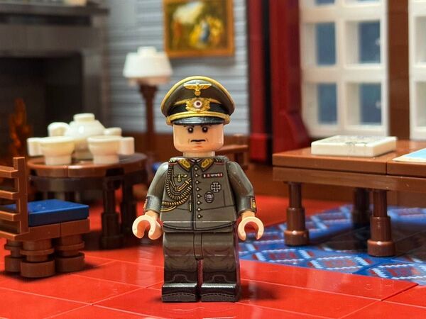 【限定品】ドイツ国防軍少将 ミニフィグ LEGO レゴ ww2 戦車 ミリタリー カスタム Military