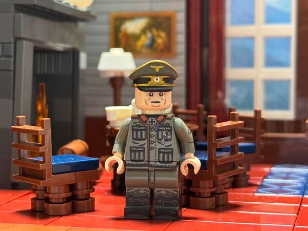 【限定品】LEGO ドイツ軍 ロンメル元帥 将軍 戦車 レゴ ミニフィグ ww2 ミリタリー