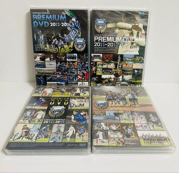 川崎フロンターレ プレミアムDVD 4枚