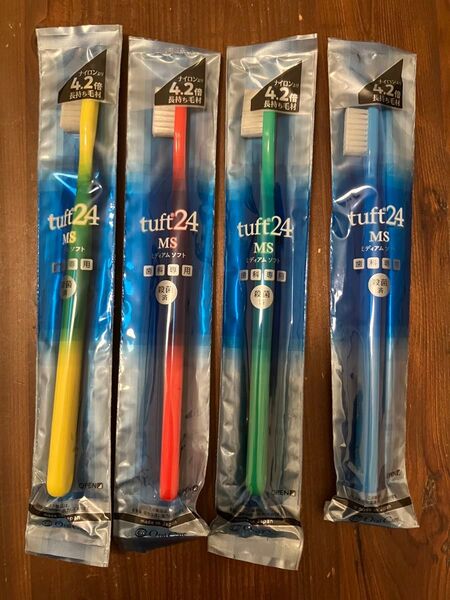 タフト24 tuft24 MS 歯ブラシ 4本セット