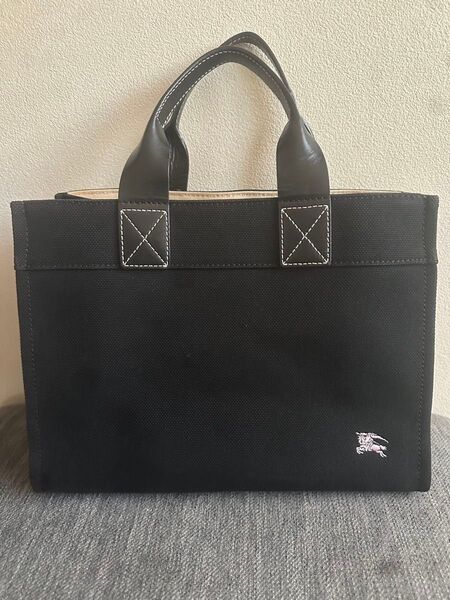 BURBERRY BLUE LABEL トートバッグ ブラック 超美品