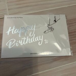 NCT127 NCT ジェヒョン 誕生日 ネックレス ARTIST BIRTHDAY NECKLACE jaehyun