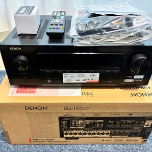 DENON デノン AVサラウンドアンプ AVR-X1700H 7.2ch 2022年製 難あり