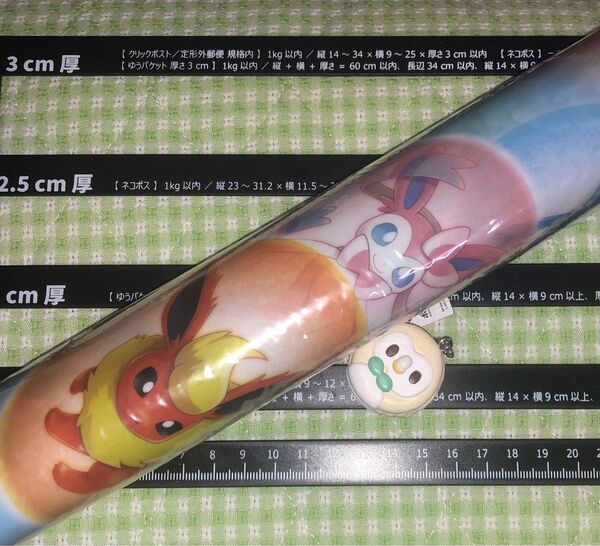 イーブイ ブイズ クリアポスター ポケセン ニンフィア ポケモン モクロー ポケピース デザートフィギュアキーホルダー