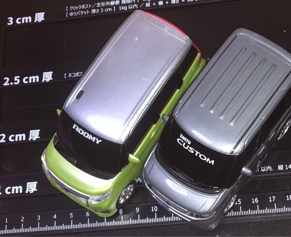 ダイハツ tanto custom ROOMY プルバックミニカー ジャンク DAIHATSU タントカスタム