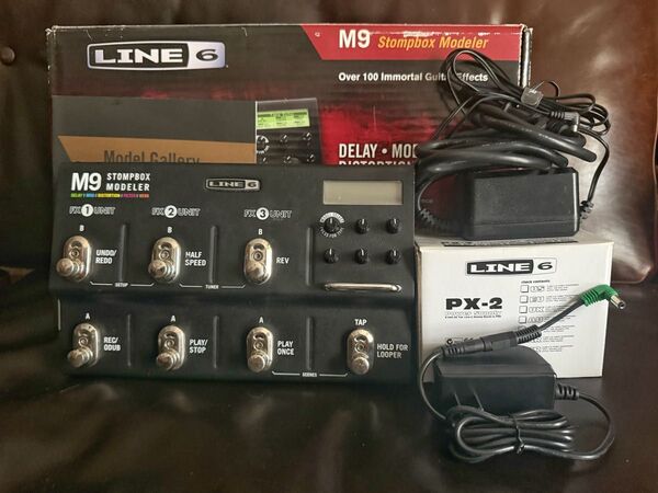 LINE6 M9 Stompbox Modeler 社外製軽量アダプターセット