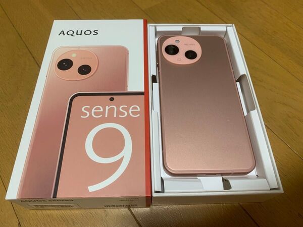 AQUOS sense9 SIMフリー コーラル