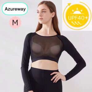 ゴルフレディース UV40カットクールアンダー Azureway:Mサイズ