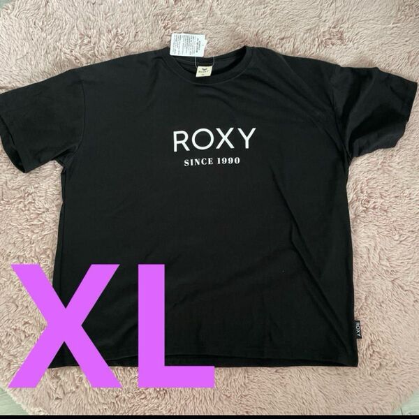 ROXY Tシャツ ロキシー レディース Tシャツ 黒 XLサイズ