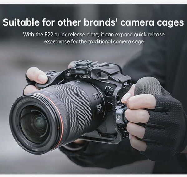 【新品】FALCAM F22 サイドハンドグリップ クイックリリースプレート付