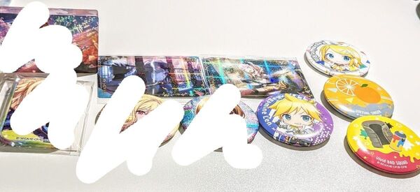 プロジェクトセカイfeta.初音ミク 缶バッチ ウエハースカード ノーブルアート