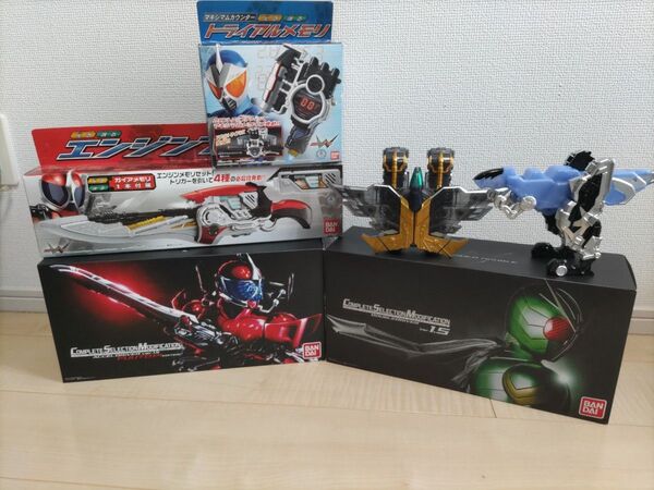 仮面ライダーダブル CSMダブルドライバーver1.5 CSMアクセルドライバーVer1.5風都探偵エディションセット