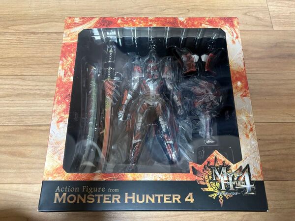 モンスターハンター 4 フル可動アクションフィギュア レウスシリーズ レウス装備 ハンター(剣士) モンハン フィギュア 千値練