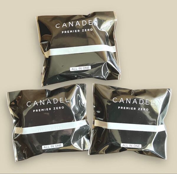 【新品未開封】CANADEL カナデル プレミアゼロ 10g × 3個