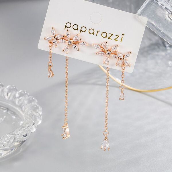 ピアス レディース 18金 おしゃれ ゆれる アレルギー対応 みみたぶ 2WAY23