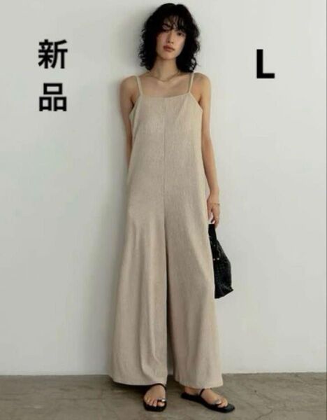ベアルーズキャミオールインワン ベージュ L