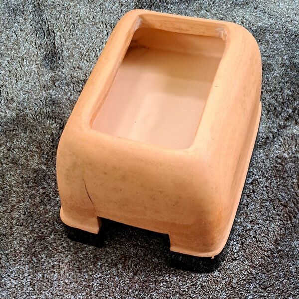 ウェットシェルター 爬虫類用陶器製素焼シェルター レオパードゲッコー