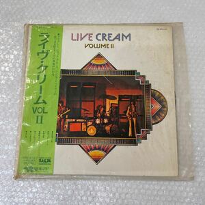 LP MW2127 「ライヴ・クリーム VOL.Ⅱ」LIVE CREAM VOLUME II 付帯付