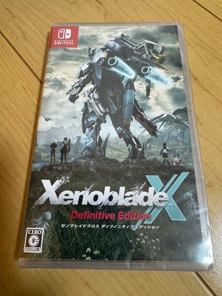 Nintendo Switch『ゼノブレイドクロス ディフィニティブエディション 』【早期購入特典付き】新品未開封品
