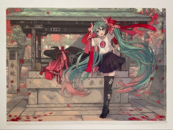 初音ミク KYOTO NIPPON FESTIVAL クリアファイル