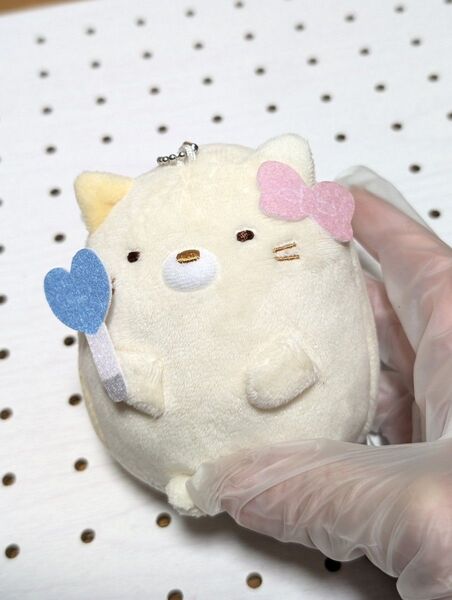 すみっコぐらし天使なえびてんポールチェーン付き推し活ぬいぐるみ