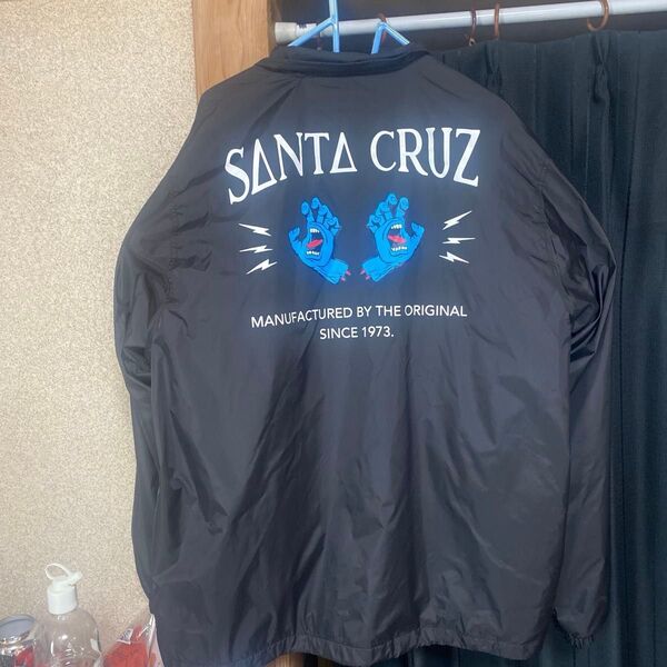 SANTACRUZ コーチジャケット Lサイズ サンタクルーズ ナイロン ブルゾン ジャケット ストリート スケボー アーバン