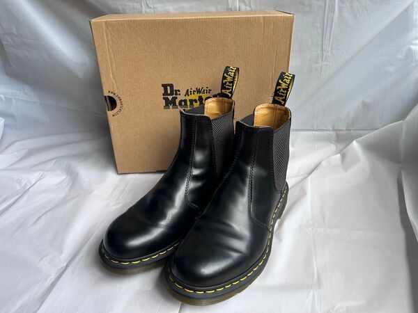 【超美品】Dr. Martens チェルシーブーツ ブラック(UK8.27cm)
