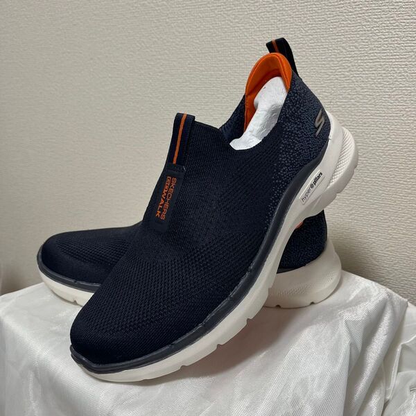 SKECHERS Go Walk 7 スケッチャーズ ゴーウォーク7 ネイビー 軽量 メッシュスニーカー